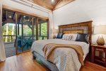 Copperline Lodge - Entry Level Master King Bedroom with Deck Access